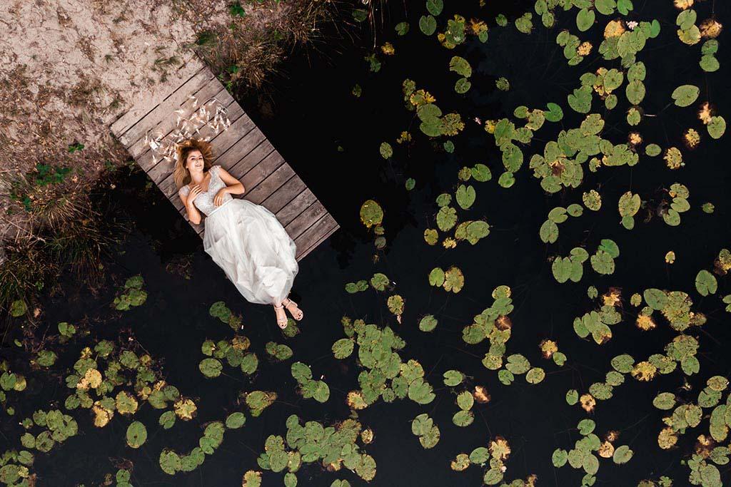 Fotografia ślubna dronem Rzeszów