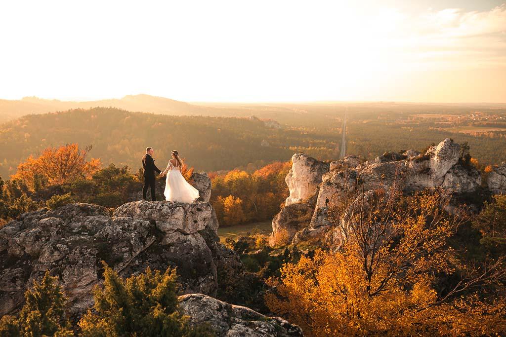 Plener ślubny na Górze Zborów