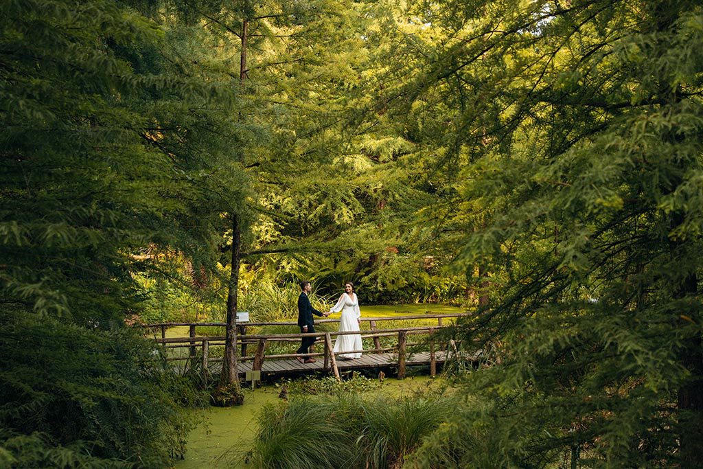 Plener ślubny na podkarpaciu - Arboretum Bolestraszyce