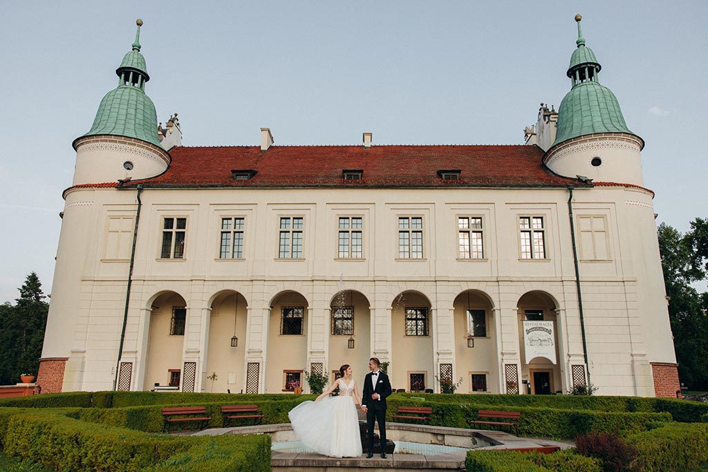 Plener ślubny na podkarpaciu - Zamek w Baranowie Sandomierskim